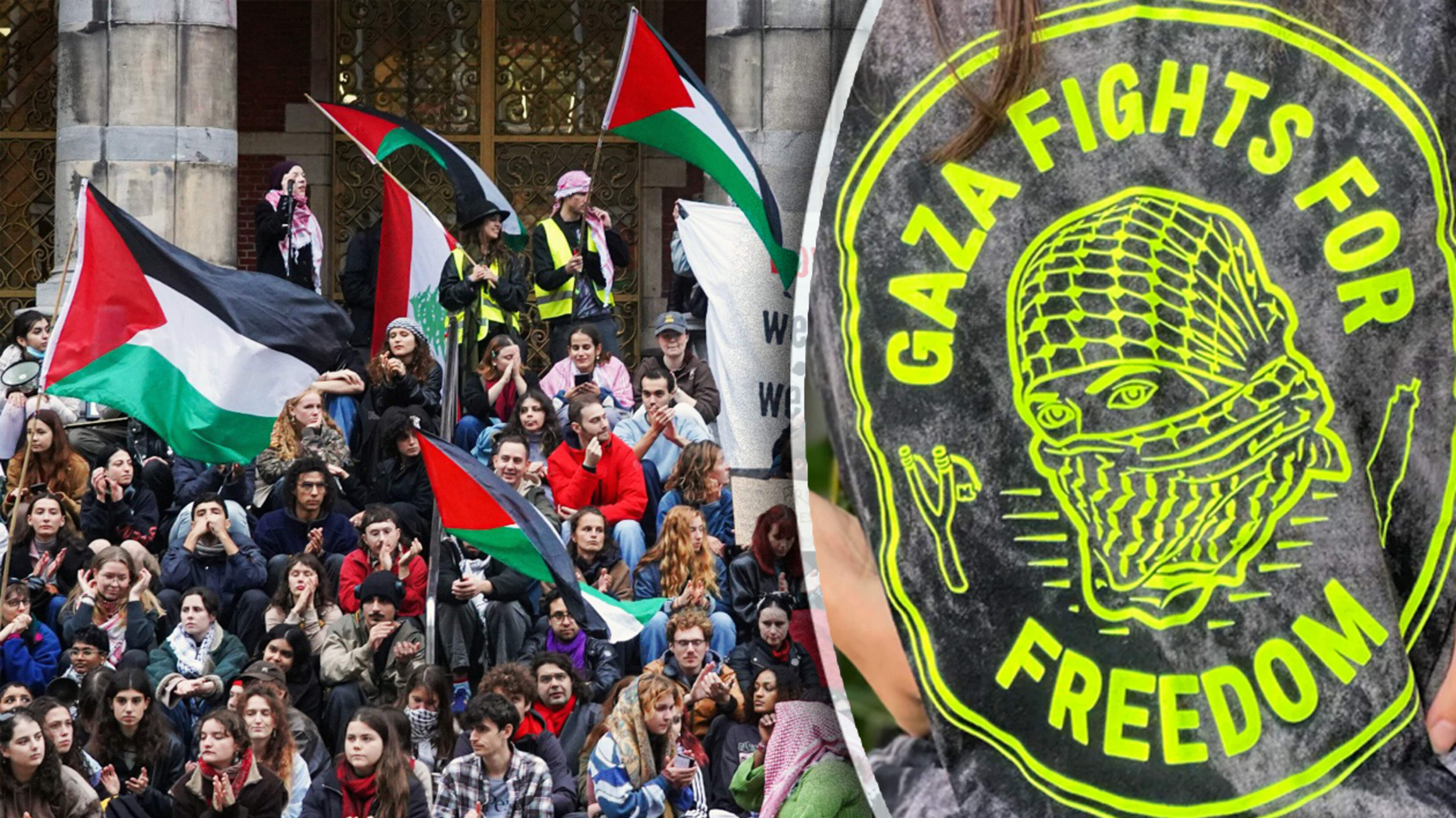 Griffier met ’terreurshirt’ op het matje geroepen door eigen rechtbank na klacht: ’Dergelijke steunbetuiging is misdadig’